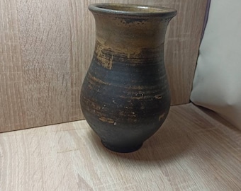 Vintage clay vessel, Antique clay pot, Rustic ceramic bowl, Ceramic jug , Traditional ceramic pitcher, Home decor, Country