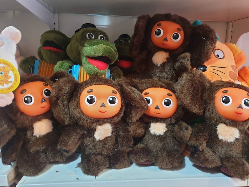 Vintage Cheburashka Vintage toy Toy Plush toy Plush | Etsy