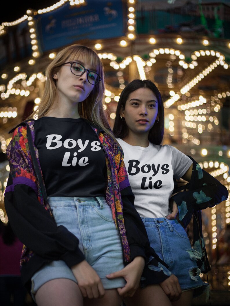 Boys Lie Tshirt Best Friend Gift Personalized Gift for Etsy