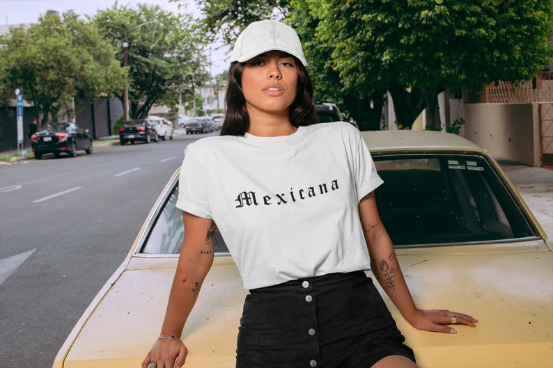 Mexicana Shirt Latina Shirt Spanish Top Latina Shirts | Etsy