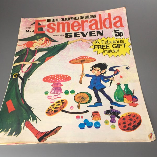 Esmeralda - Issue No 4 - Vintage Comic - 1971 - Great birthday/ anniversary gift