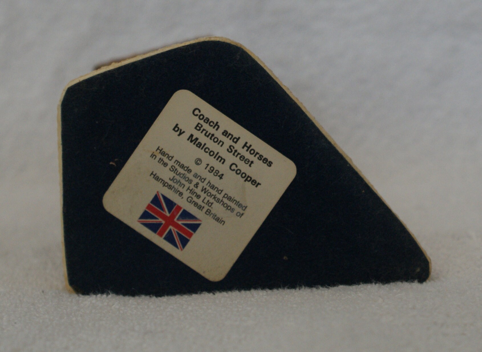 Coach and Horse, Bruton Street by Malcolm Cooper Hand Made by John