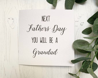 Download Grandpa To Be Card Etsy
