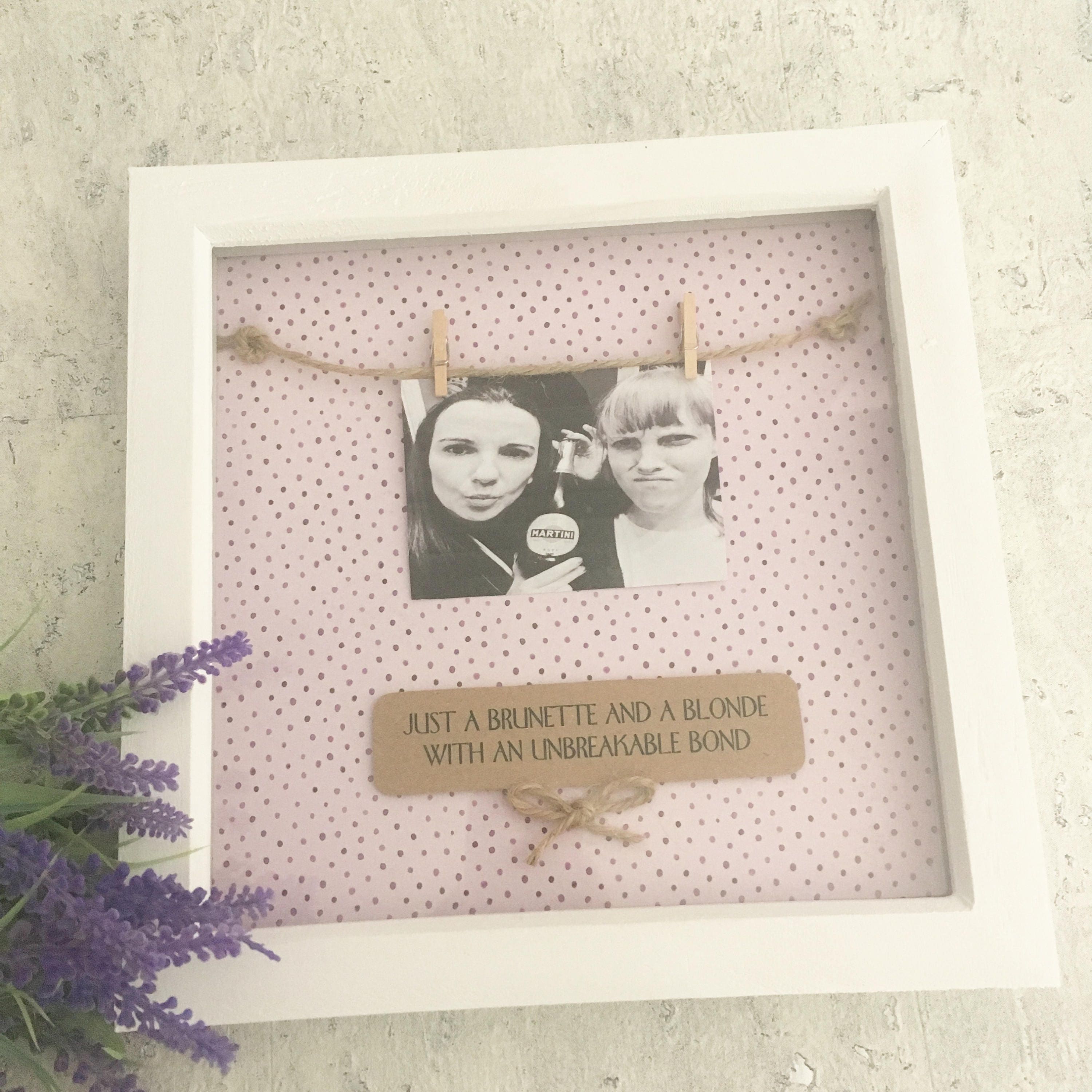 Friend gift best friend gift friend birthday gift photo Etsy