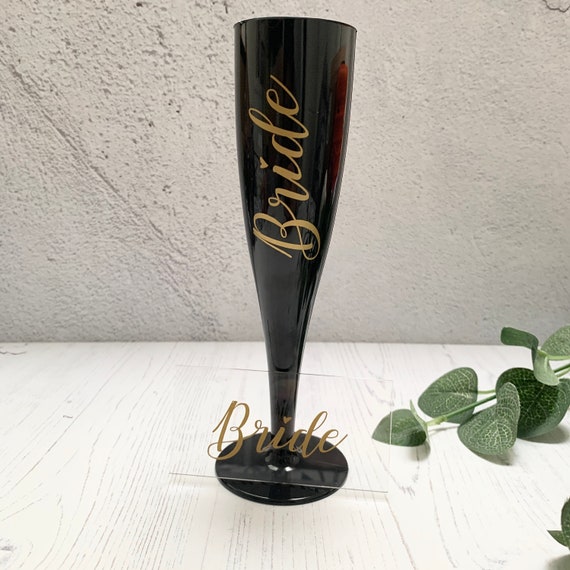 Coupe de champagne plastique personnalisé