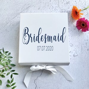 Bridesmaid proposal gift box, bridesmaid gift, maid of honour gift, personalised box, gift box, bridal party gift, gift for bride