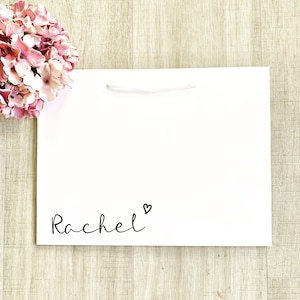 Personalised Wedding Gift  Bag, Bridesmaid, Bridal Party Bags, Bride Gift Bag, Team Bride Hen Party Bags
