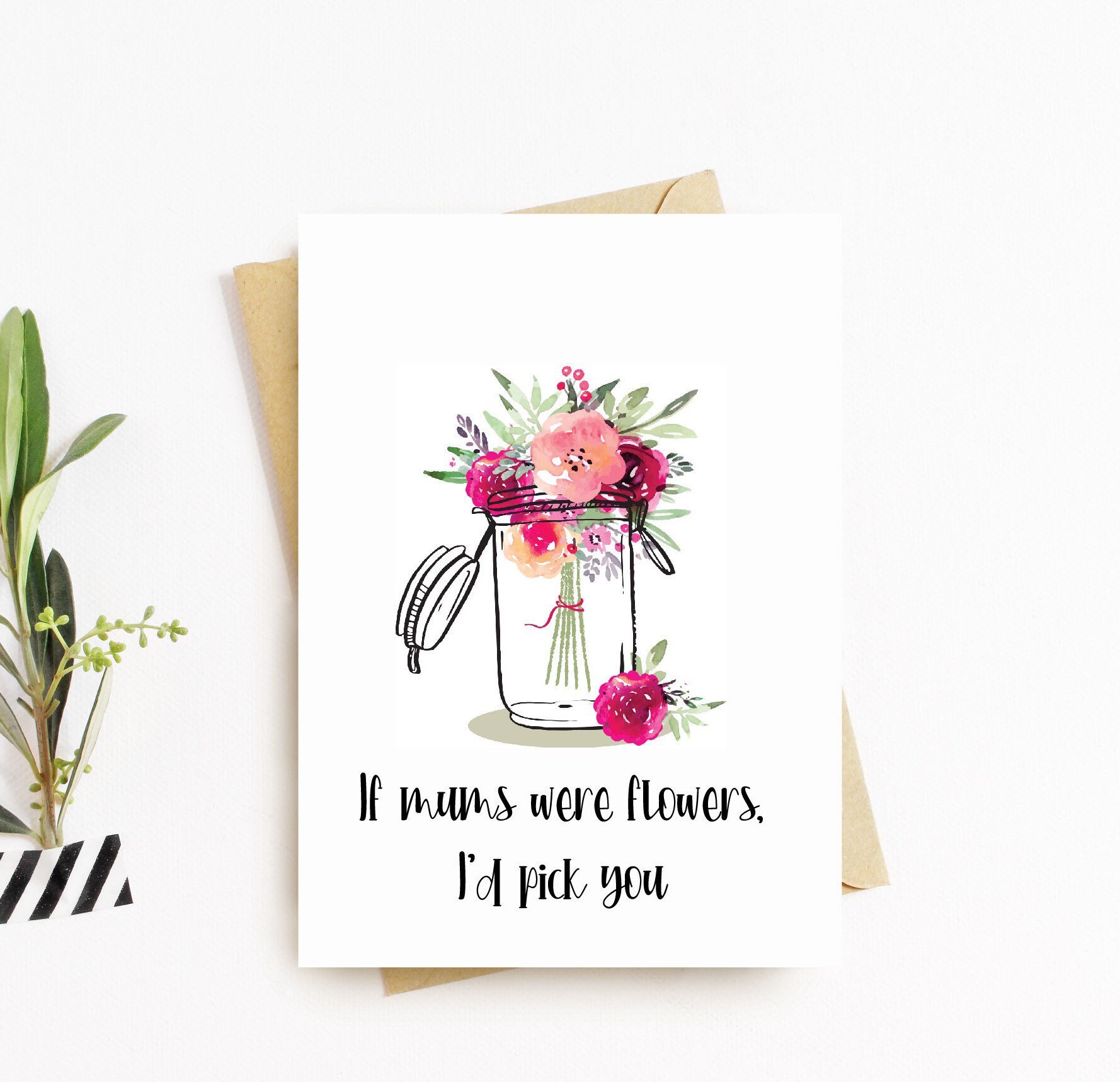 Art & Collectibles Mothers Day Card Crochet Card For Mum Mom Card ...