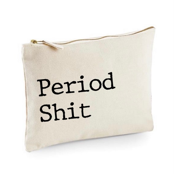 Period shit pouch for sanitary products to keep in school or work bag, daughter period package, pads and tampons storage bag