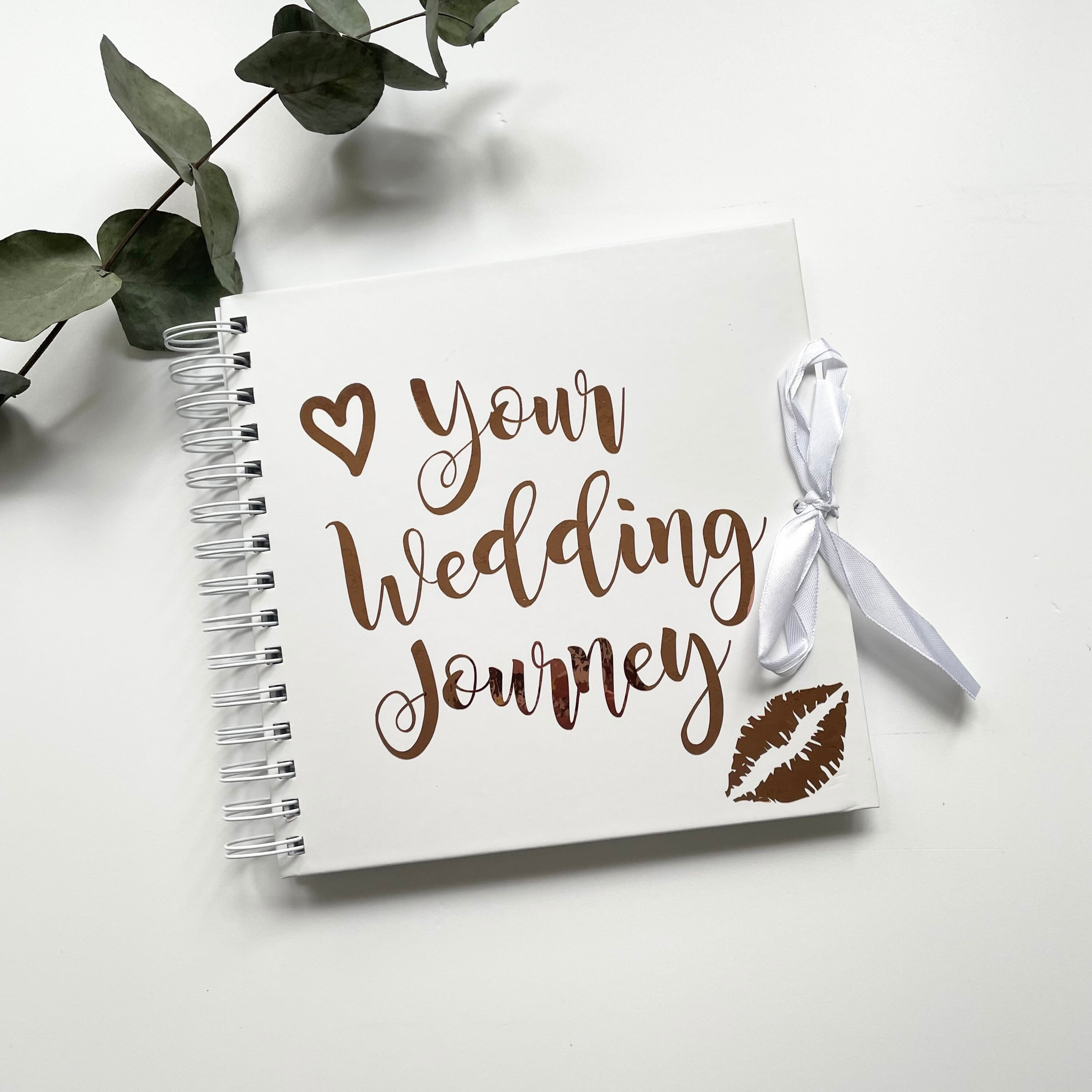 wedding journey scrapbook