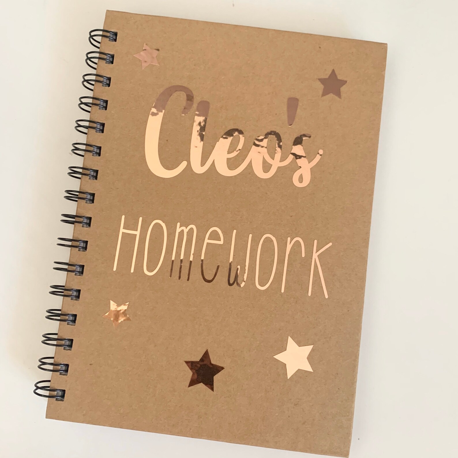 Personalised Children Notebook Spellings Notebook Children Etsy
