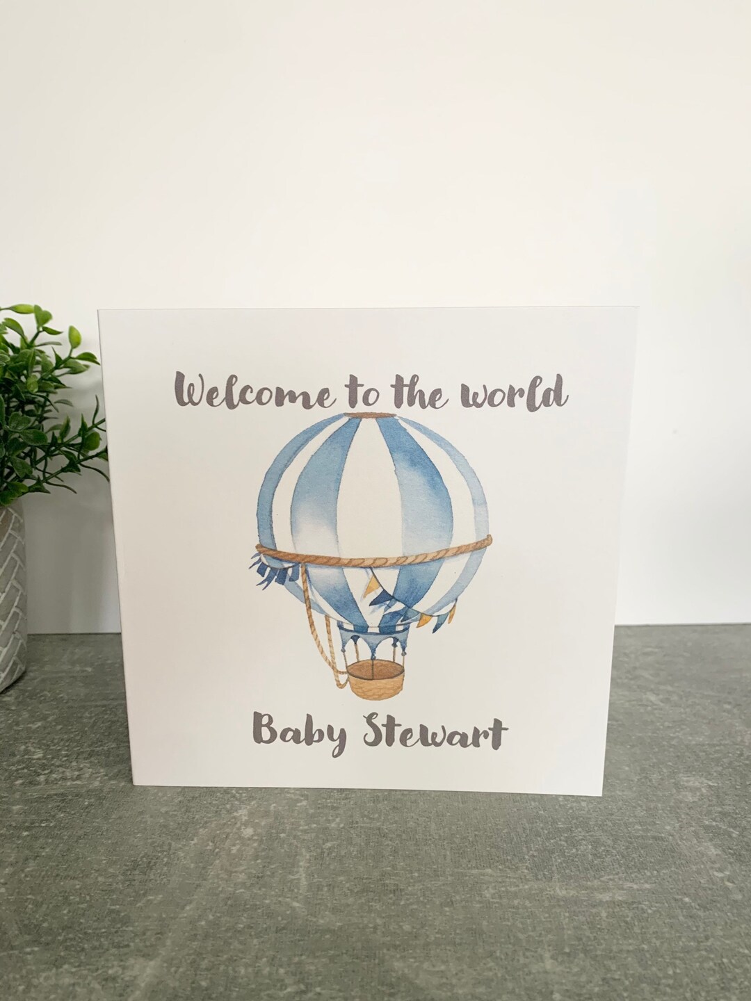 Welcome To The World Card New Baby Personalised Baby Card Baby Boy Welcome To The World Card New Baby Personalised Baby Card Baby Boy