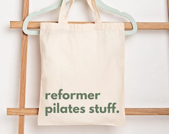 Reformer Pilates Tote Bag, Gym kit bag, Pilates Stuff, Pilates Instructor Gift, Workout Bag, Sister or Friend Birthday Gift