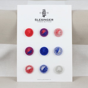 Designervoorbeeldkaart nr. 16 - SLESINGER'S VINTAGE KNOPEN Victoria 26" (15,5 mm) - lees de beschrijving***