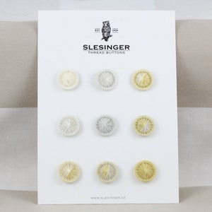 Designervoorbeeldkaart nr. 02 - SLESINGER'S VINTAGE KNOPEN Victoria 26" (15,5 mm) - lees de beschrijving***