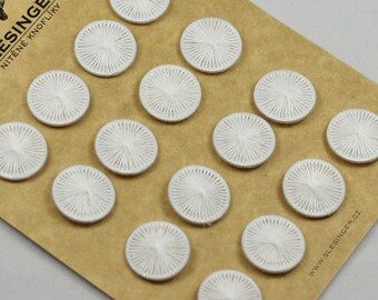 BOTONES VINTAGE DE SLESINGER, victorianos, 30 pulg. (3/4 pulg. = 19 mm), 66 unidades. Lee la descripción***