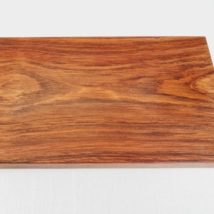 Étagère en bois massif Jatoba 14-24 cm de profondeur / 2,8 cm d'épaisseur différentes longueurs Jatoba Solid étagère murale, étagère murale, étagère flottante / étagère en bois image 7