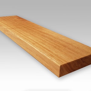 Eiche Massivholz Regal 14-24cm tief / 2,8cm stark Wildeiche Wandbrett Wandboard, Eiche Wandregal, Schweberegal Eiche / Holzregal Bild 7