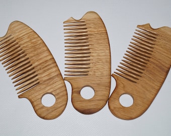 Comb Comb natural wood Comb organic wood Handmade hair comb Hair style ideas Beautiful comb Comb oak wood Wooden hair comb Wood comb gift