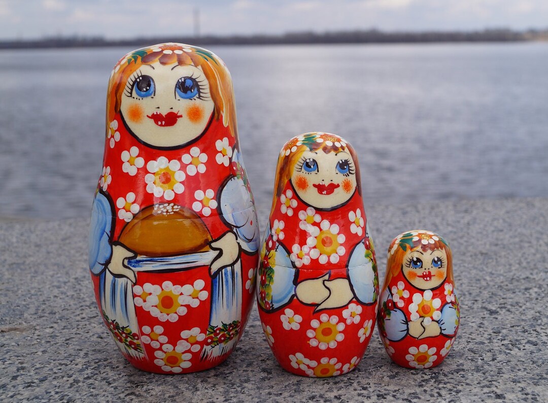 Matryoshka Doll Nesting Dolls Babushka Toys Toys Matryoshka Nesting