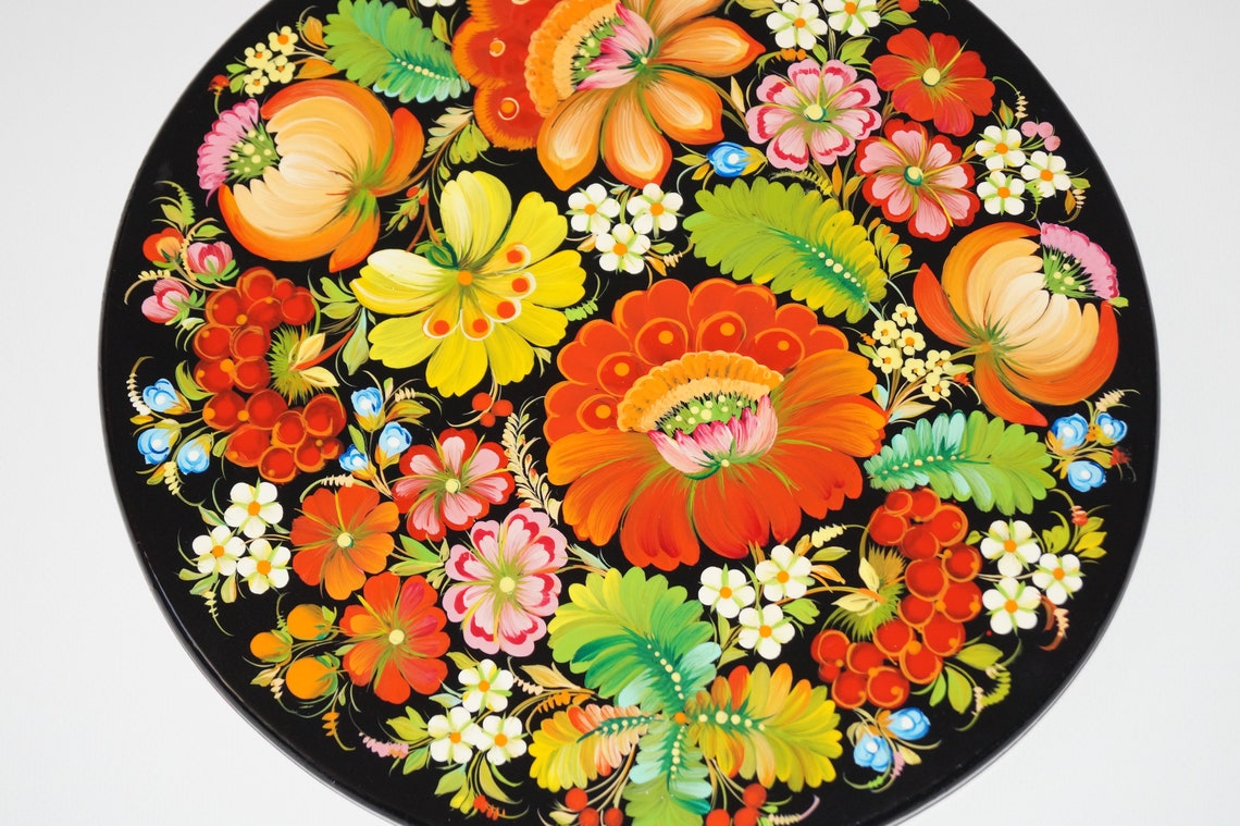 Wooden Cutting Board Hand Painted Chopping Board Hand Painted Etsy UK