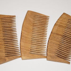 Wooden comb Wooden gift Hair comb Wood comb Natural comb Wooden oak combs Gift idea Comb Women comb Hair care Wooden hair comb