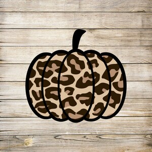 Leopard Pumpkin PNG Transfer File