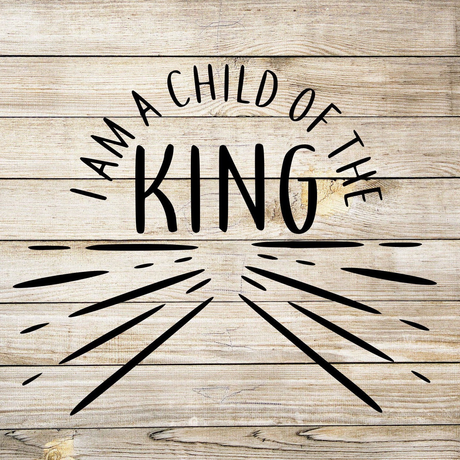 Download I Am A Child Of The King Svg Etsy