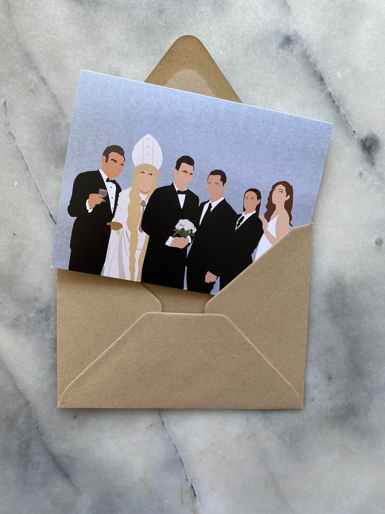 Schitts Creek Best Wishes Warmest Regards Greeting Card Etsy