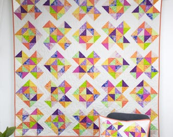 Love You More Quilt PDF Sewing Pattern: Beginner Friendly