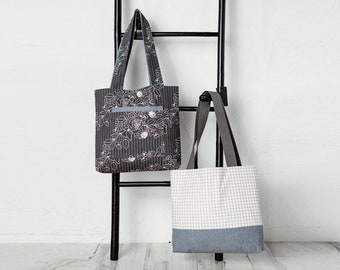 Tote-ally Easy - Beginner Tote Bag Pattern - Tote Bag Pattern - Simple Tote Bag - Market Tote Bag - Bag Patterns
