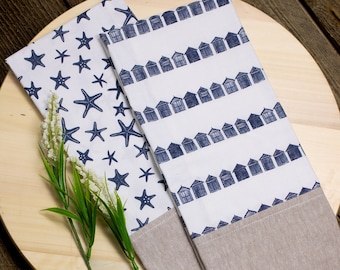 Fringed Tea Towels Sewing Pattern: Easy Home Decor (PDF)