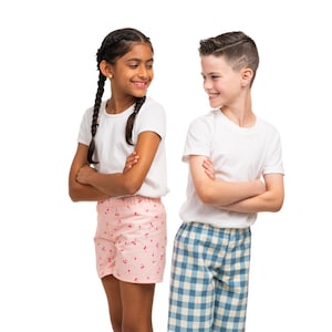Slim-fit kinderpyjamabroek Naaipatroon: maten 5-16 (pdf-patroon)