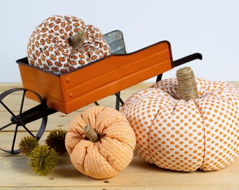 The Pumpkin Patch - PDF Sewing Pattern - Fabric Pumpkins - Easy Sewing Pattern