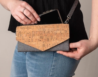 Cartamodello PDF per la borsa Bailey: Portafoglio - Pochette - Borsa a tracolla
