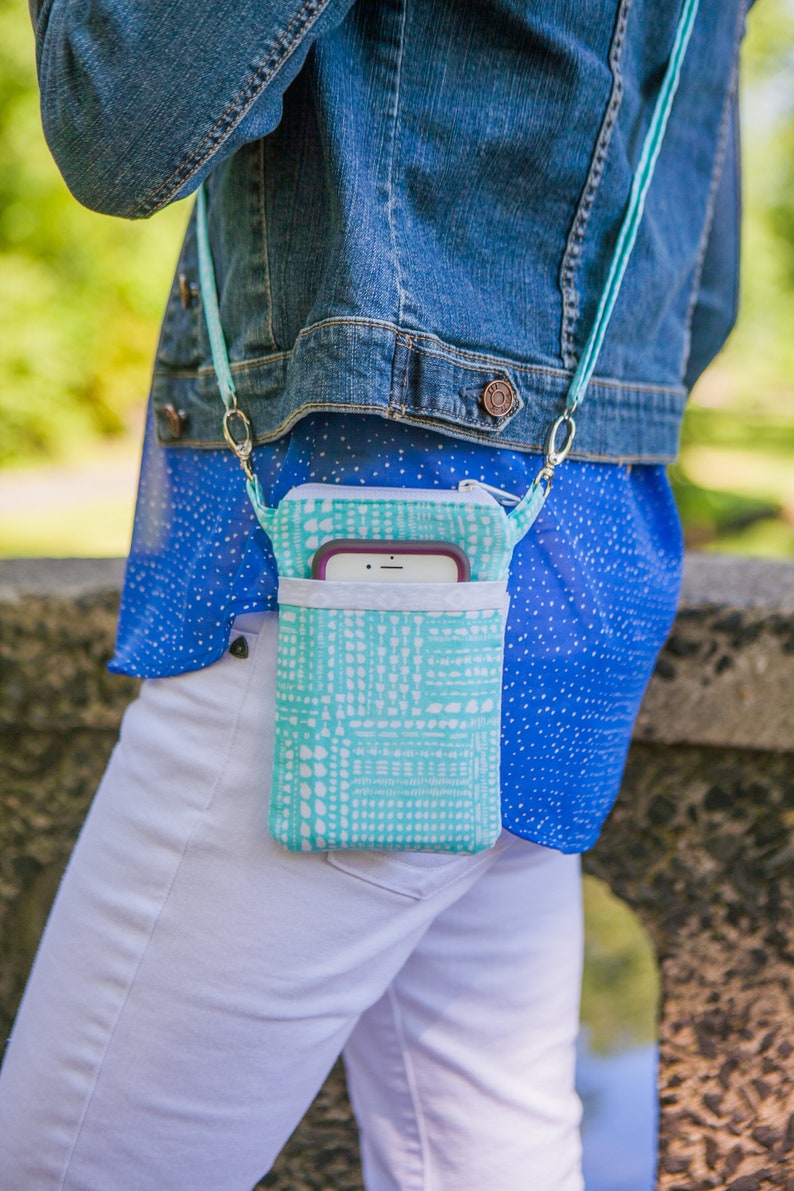 The Minimalist PDF Sewing Pattern Small Cross Body Bag Etsy