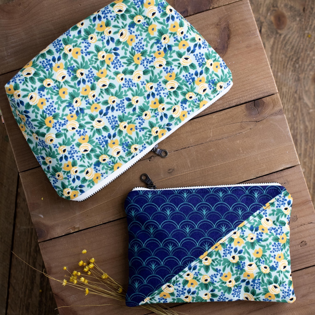 Zipper Pouch Sewing Pattern: Beginner-friendly PDF Guide - Etsy