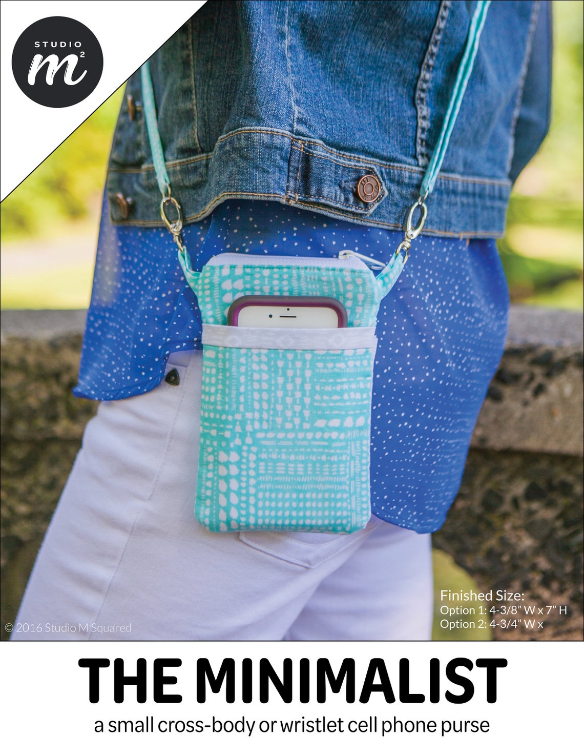 The Minimalist PDF Sewing Pattern Small Cross body Bag Etsy