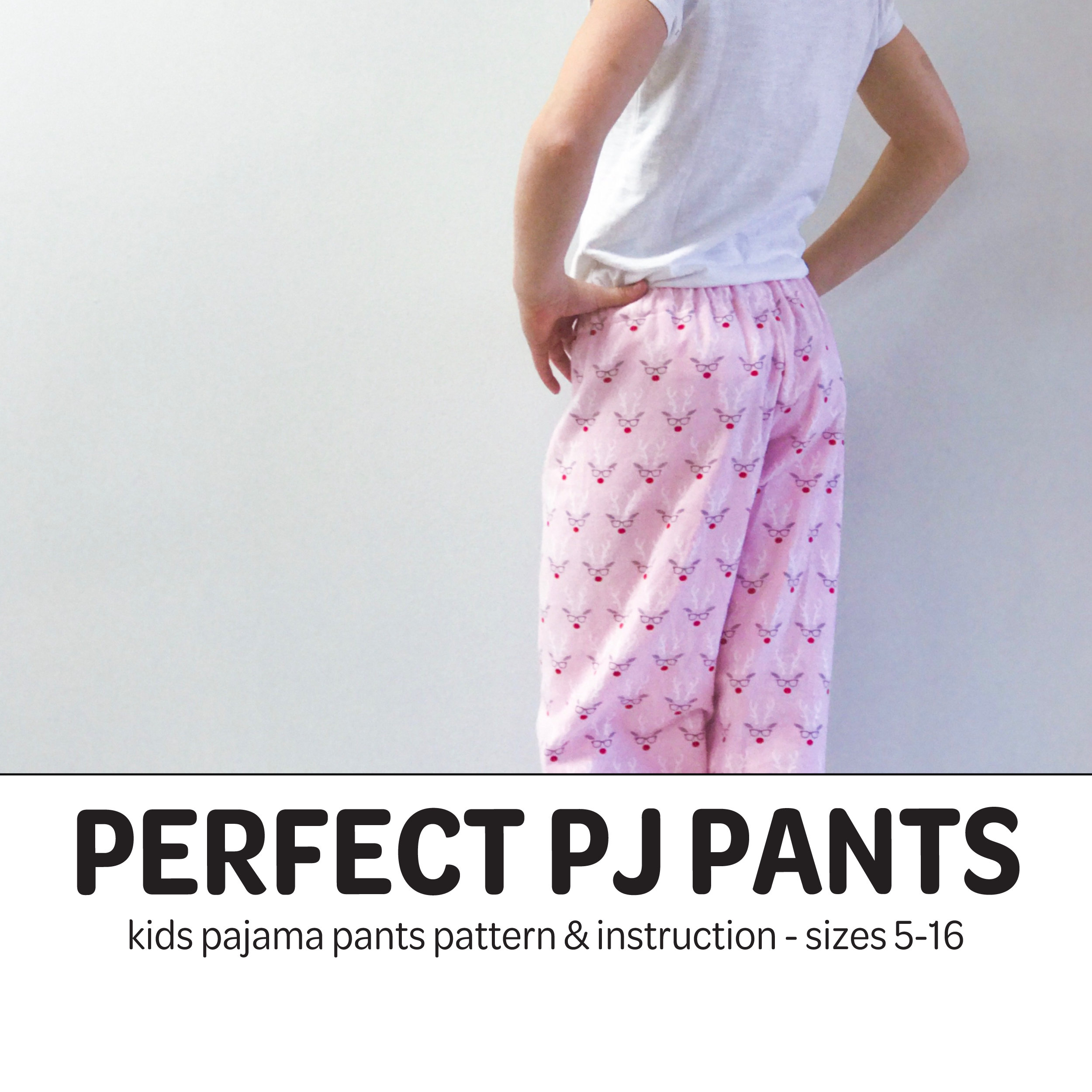 Perfect PJ Pants for Kids PDF Sewing Pattern Pajama Pants Etsy