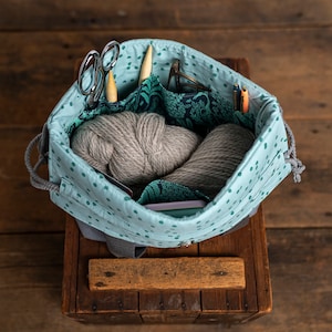 The Parkview - PDF Pattern - Falttasche - Falttasche Korb - Basteltasche - Strandtasche - Stricktasche - Projekttasche