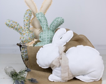 Bunny Trail Lane Pillow Sewing Pattern: Easy DIY Easter Decor (PDF Pattern)