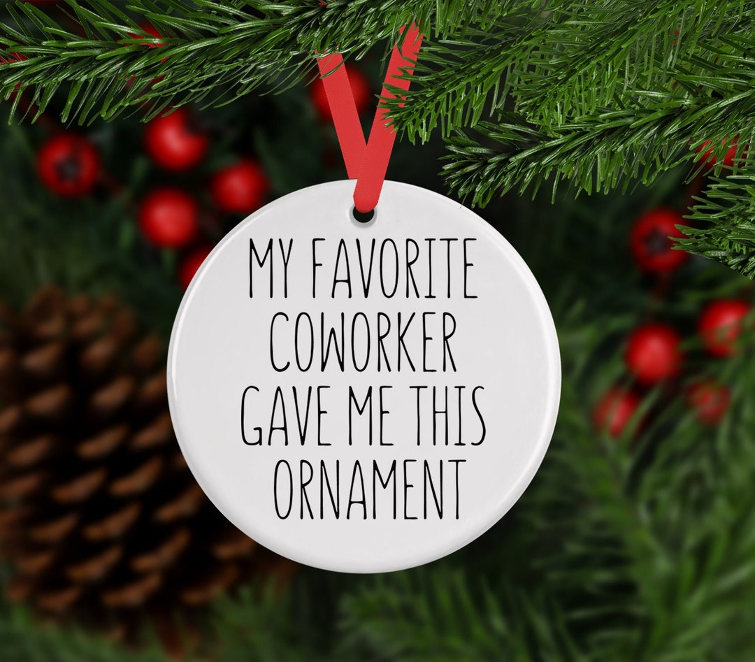 Coworker Christmas Gift Ornament Christmas Gift For Neighbor Etsy coworker-christmas-gift-ornament-christmas-gift-for-neighbor-etsy