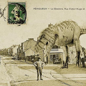 Carte postale : T-REX à Périgueux
