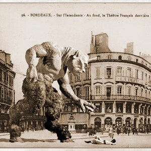 Carte postale de Stéropès en visite à Bordeaux