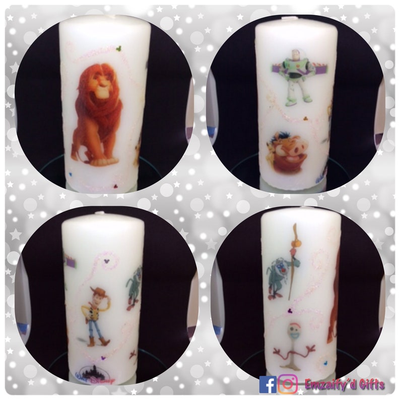 Create Your Own Disney Themed Candle Etsy