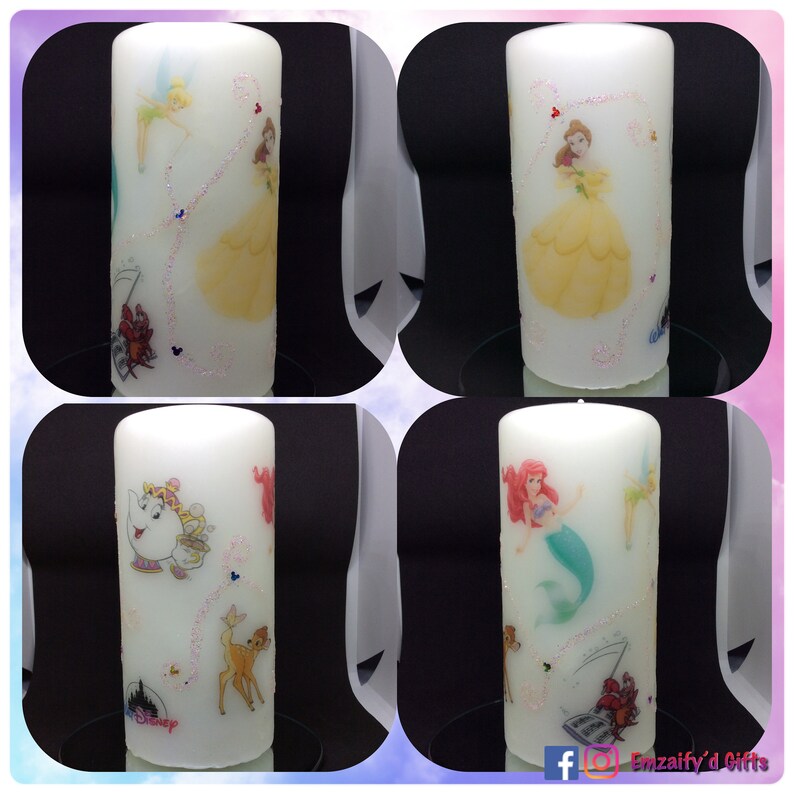 Create Your Own Disney Themed Candle Etsy