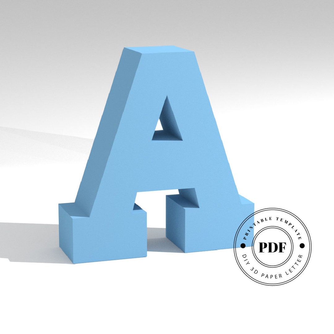 printable-diy-template-pdf-letter-a-low-poly-paper-model-template-3d-paper-lettering-origami-papercraft-cardboard-alphabet-etsy for Free Printable 3d Letter Templates Pdf Printable DIY Template (PDF). Letter A Low Poly Paper Model Template. 3D Paper Lettering. Origami. Papercraft. Cardboard Alphabet. - Etsy for Free Printable 3d Letter Templates Pdf