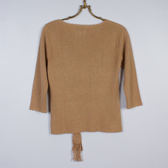 Beige Sweater Knit Sweater Women's Sweater Summer Sweater | Etsy