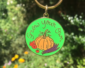 Gardeners Keyring - Grow Your Own