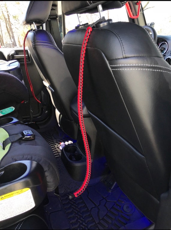 Backseat Paracord Child Assist Handle